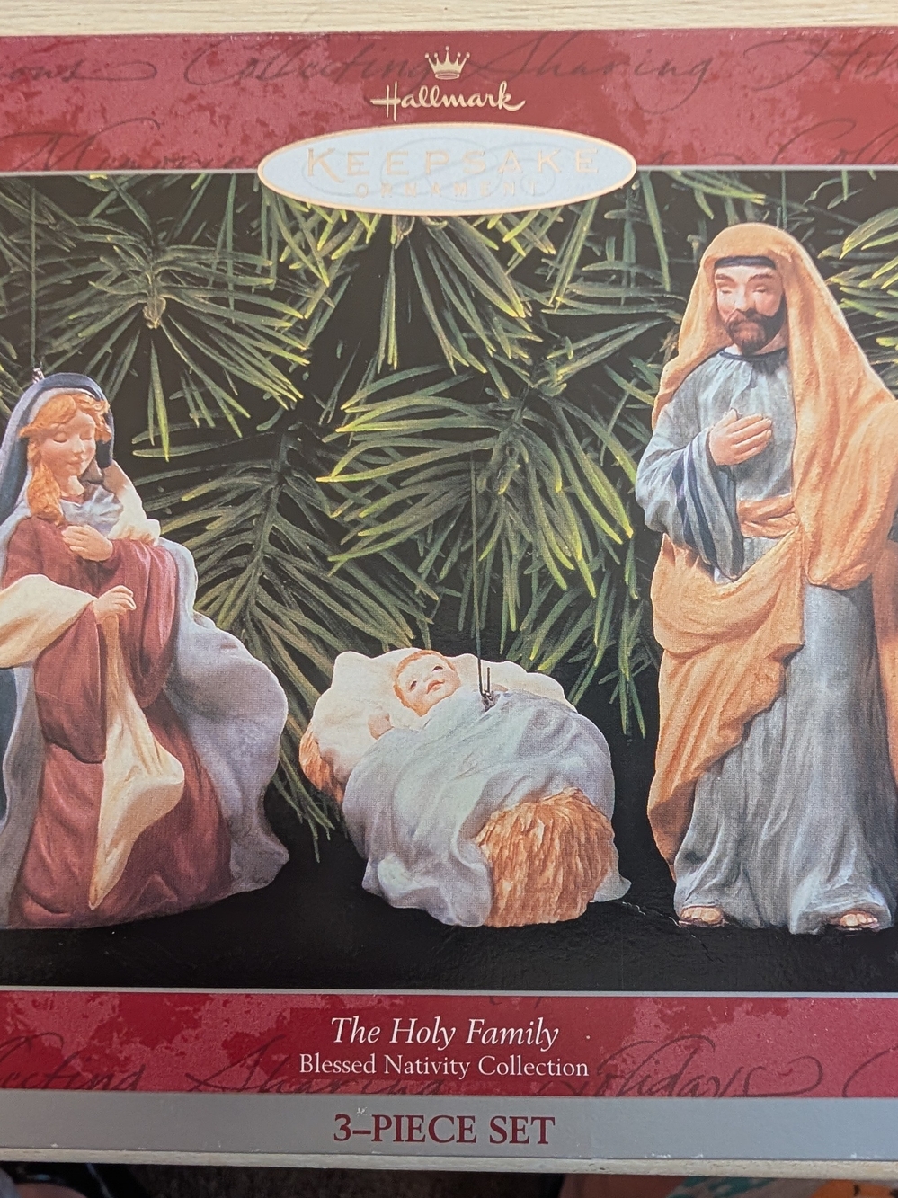 Hallmark Keepsake The Holy Family 3-Piece Nativity Set - Multi